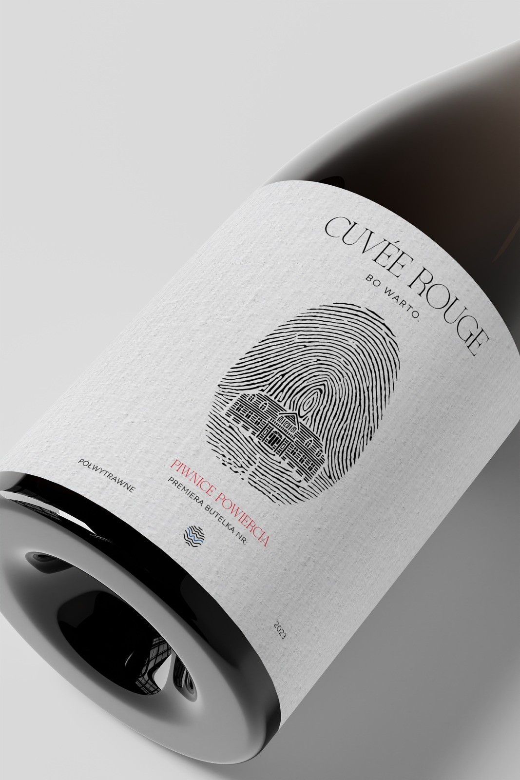 Butelka wina Winnica Warto